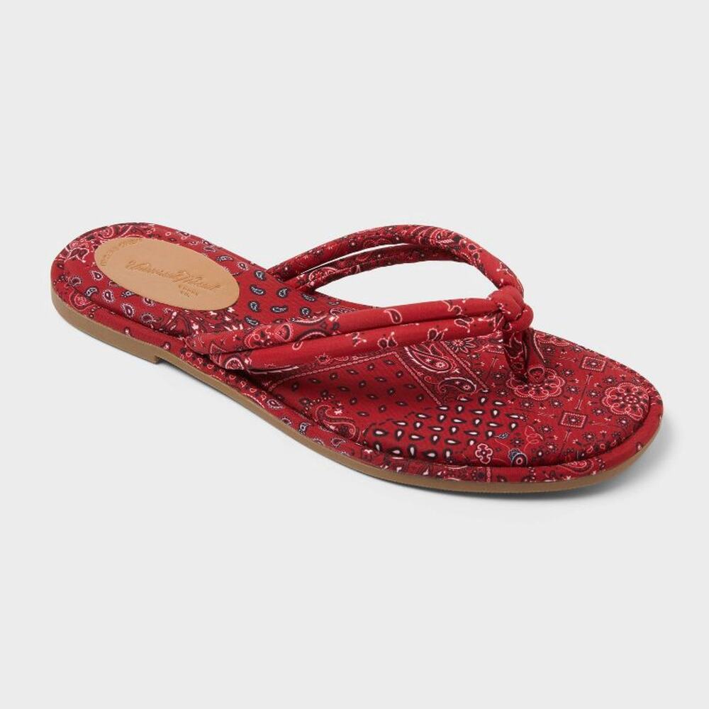 Kirby Sandals - Universal Thread - Red - Women's 9